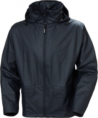 Veste imperméable en PUélastique taille XXL bleu marine