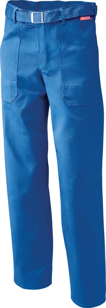 Pantalon 100 % coton, 290 g/m2 T52,bleu bleuet