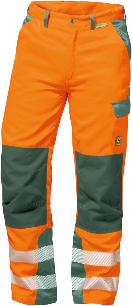 Pantalon haute visibilité NIZZA,ta58 orange-gris