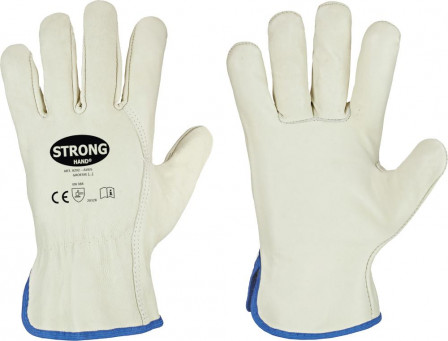 Gants de conducteur Driver cuir nappa de boeuf taille 10 vert/beiges