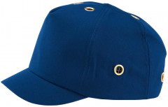 Casquette antichoc -Cap short bleu cobalt