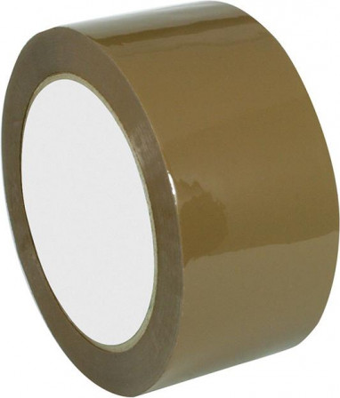 Bande d'emballage F29 polypropylène avec colle acrylate 50mmx66m chamois