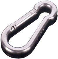 Crochet à mousqueton depompiers galvanisé120x11mm