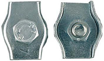 Serre-câbles Simplex zingués 4,0 mm x 20 M5