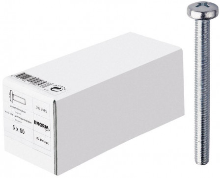 Vis tête bomb. DIN 7985M 5 x 30 zn KP 