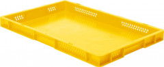 Caisse de transport à emp iler TK600/50-0, jaune