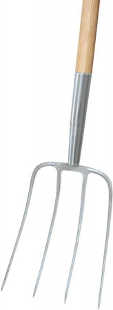 Fourche à fumier (Süd) 4 dents B. manche long. 135 0mm Import