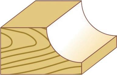 Fraise tub. HW R6,3 22x13 x54 S8 