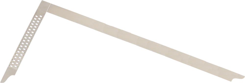 Equerre de charpentier Ruban d'acier souple chromaté 1000x380mm