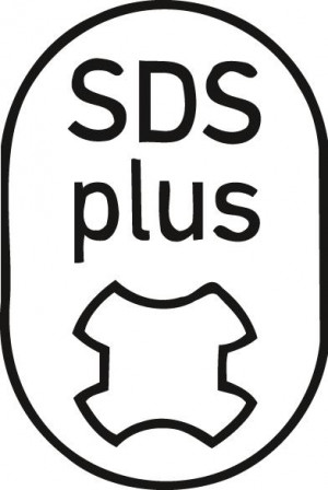 Foret SDS-plus 4 bords de coupe 8 x 460/400mm 