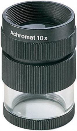Loupe à échelle graduée haute précision 10xA D23mm 