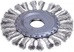 Brosse circulaire inox. 1 15mm torsadée 