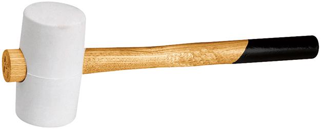 Maillet comp. caoutchouc T.4A 90mm blanc 