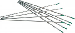 Electrode en tungstène verte D 1,6 x 175 mm