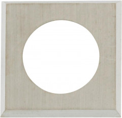 Plaque rever travail bois12X12X1,5mm 