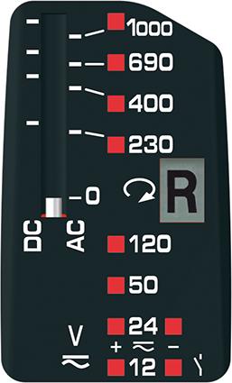 Testeur de tension DUSPOL analogique 