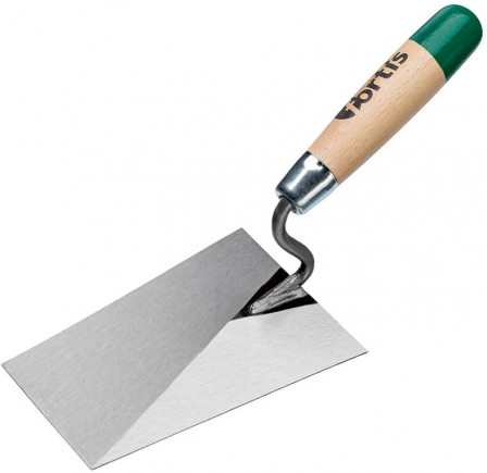 Tuelle de plâtrier bec S 180mm inox 