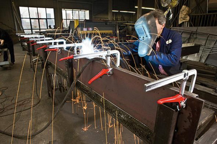 Serre-joint à levier tout acier 300x140mm 