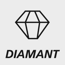 Embout diamant 1/4