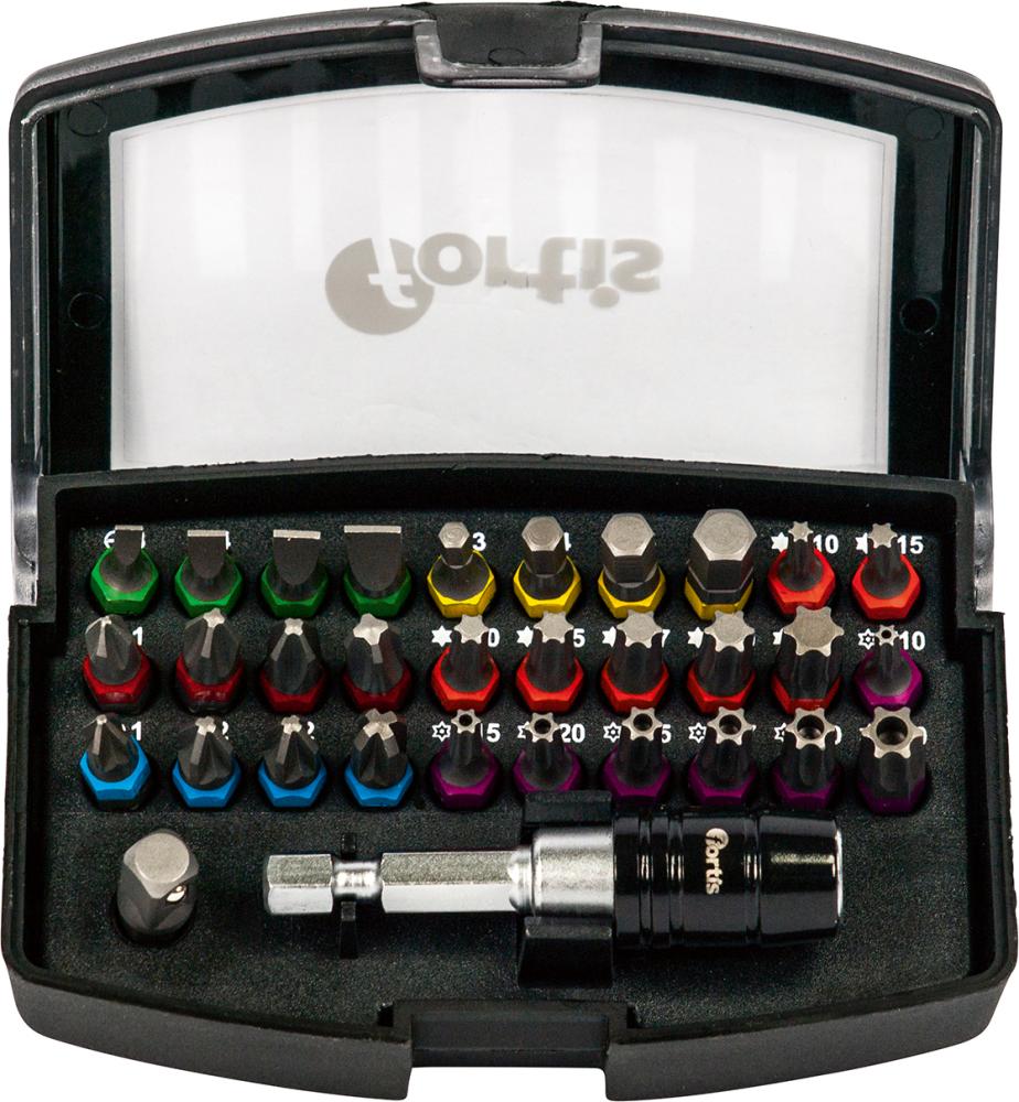 Jeu d'embouts 32pcs. bague de couleur 