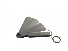 JAUGE D'EPAISSEUR BOUT ARRONDI AVEC CLIP INOX FME