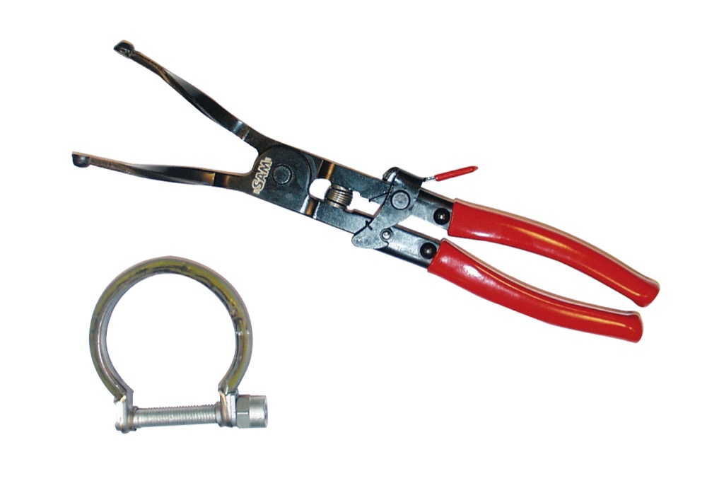 PINCE POUR COLLIERS D'ECHAPPEMENT