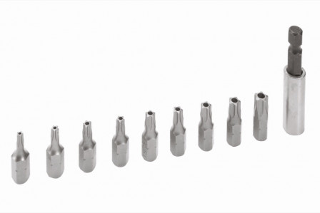 EMBOUT 1/4'' ETOILE 5 PANS DE 8 A 40 - JEU DE 9
