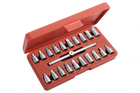 CLE 3/8'' POUR BOUCHON DE VIDANGE - COFFRET DE 20