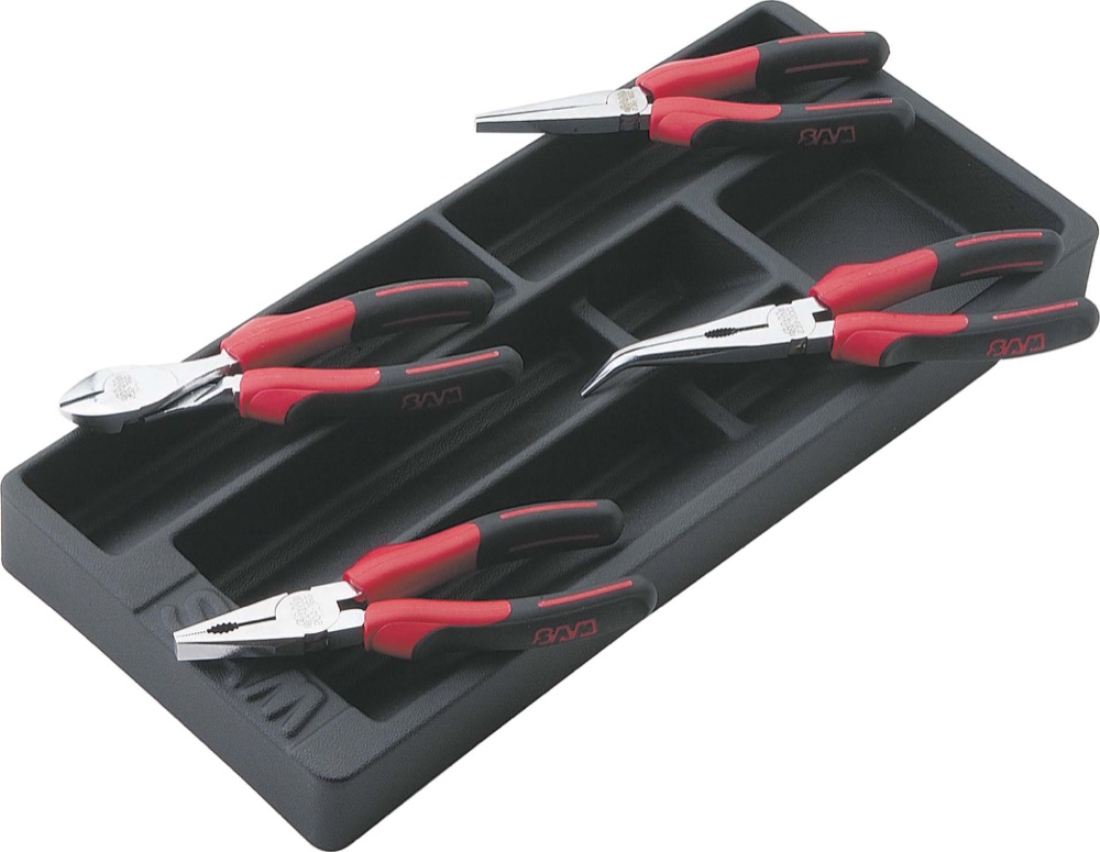 MODULE ABS 1/3 DE 4 PINCES CHROMEES POLIES