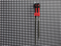 CROCHET SIMPLE 45° L 90 MM - JEU DE 5
