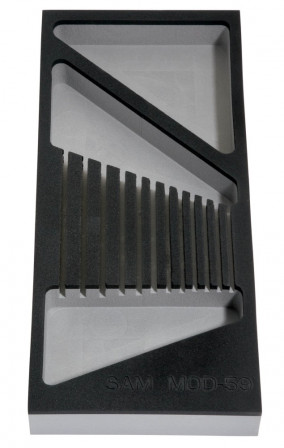 MODULE MOUSSE 1/3 VIDE POUR CLES MIXTES PLATES