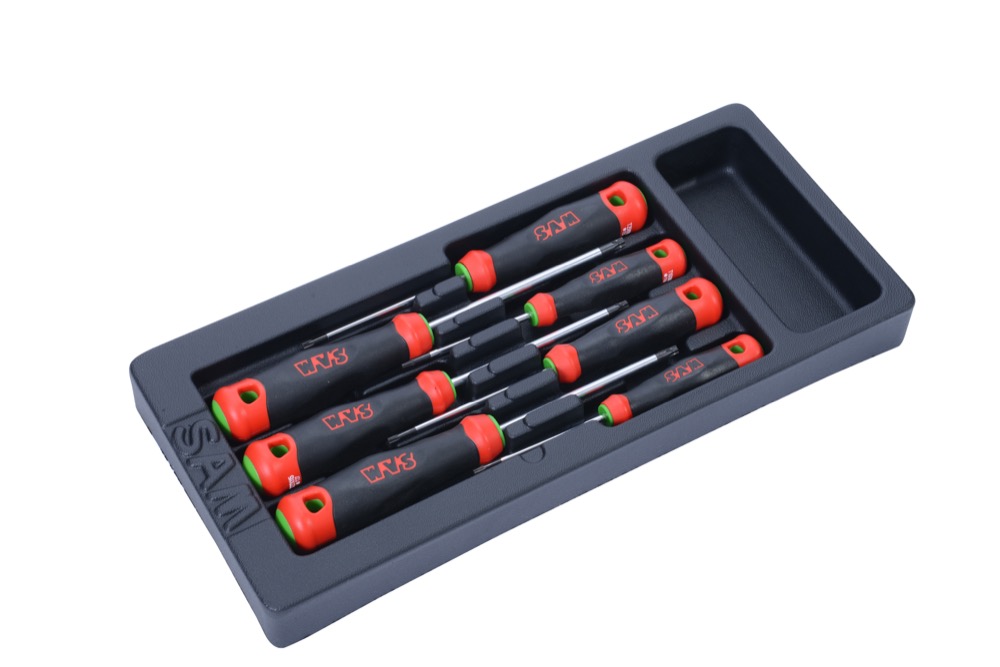 MODULE ABS 1/3 DE 7 TOURNEVIS BI-MATIERE TORX