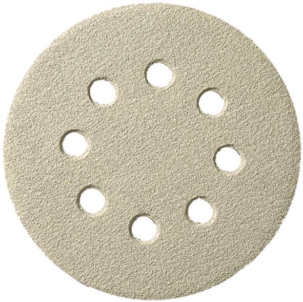 Disque auto-agrippant peint 125mm K240 8 trous FORUM