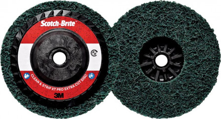 Disque de nett. grossier avec plateau, Ø 115mm XT-RD PRO Extra Cut 