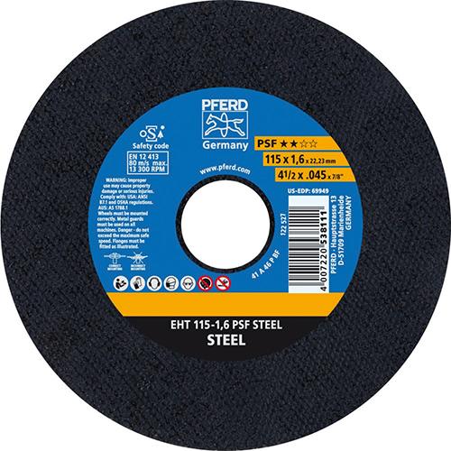 Meule à tronçonner droite A46PPS 115x1,6mm 