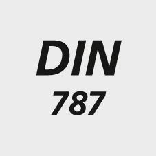 Boulon forgé en T DIN787 M12x12x80mm complet 