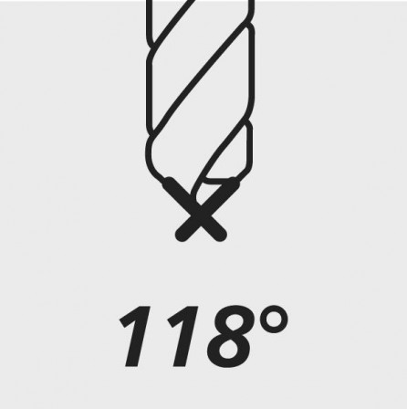 Foret hélicoïdal TiN DIN 338 7,40mm 