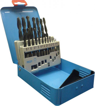 Jeu forets hélicoïdal D33 8N lam. 1-10,0mm HSS 