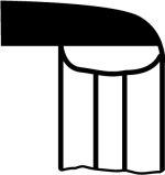 Burin tournant cr. carb similaire à DIN263 R 16x16x180mm P25/30 