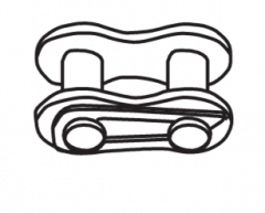 ATTACHE RAPIDE A CLIP RENOLD BLUE 8S 05B-1 BS N°26