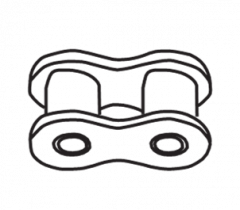 MAILLON INTERIEUR RENOLD BLUE 12,7S 08B-1 BS N°4